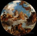 Bosquejo para la paz desciende a la Tierra Romántico Eugene Delacroix